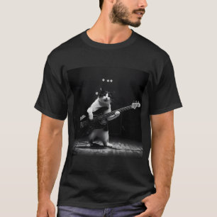T-shirt Le chat basse atomique : légende grunge du grave,