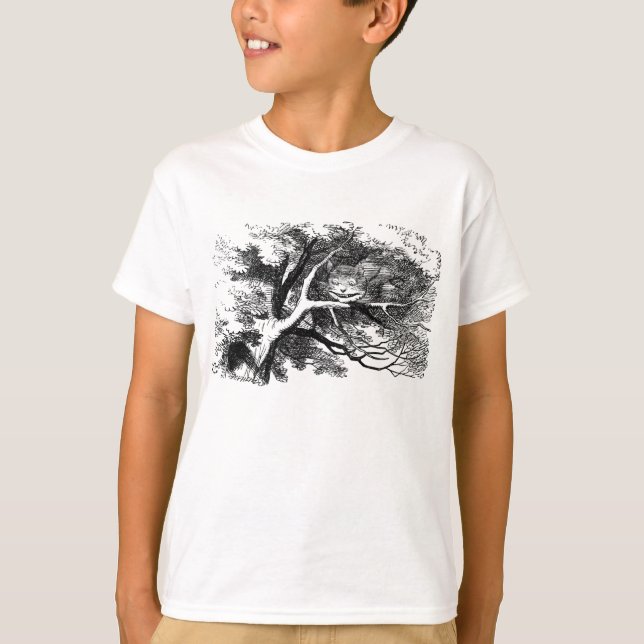 T-shirt Le chat de Cheshire (Devant)