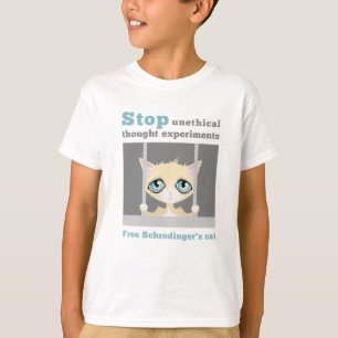 T-shirt Le chat de Schrodinger libre