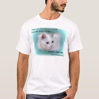 T-shirt Le chat de Schweitzer