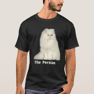 T-shirt Le chat perse l'un des chats les plus populaires d