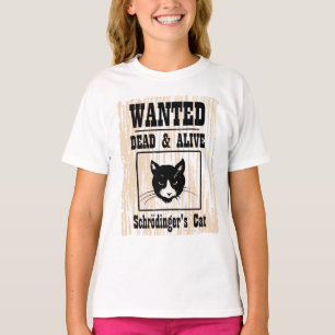 T-shirt Le chat Recherché de Schrodinger