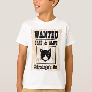 T-shirt Le chat Recherché de Schrodinger