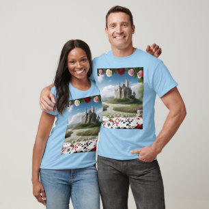 T-shirt Le château à travers le portail Wonderland