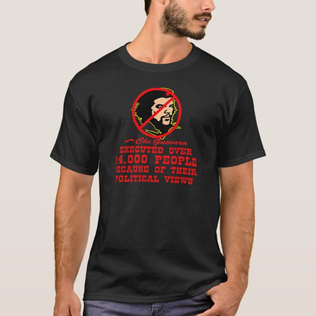 T-shirt Le Che A Exécuté 14 000 Personnes (Devant)
