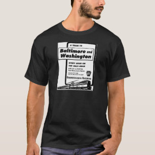 T-shirt Le chemin de fer de la Pennsylvanie forme d'heure