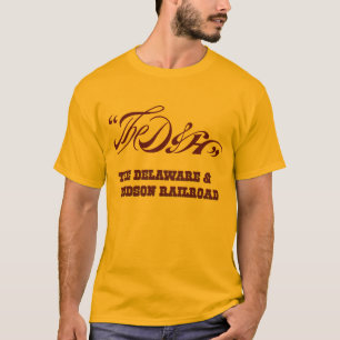 T-shirt Le chemin de fer du Delaware et du Hudson