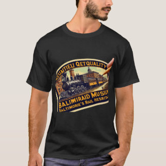 T-shirt Le Chemin de Fer Original : Musée B&O, Baltimore M