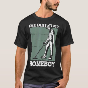 T-shirt Le Chemin Est Mon Homeboy Gold Silver Gemstones Pr