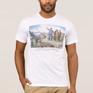 T-shirt Le cher Chef instruit les troupes.