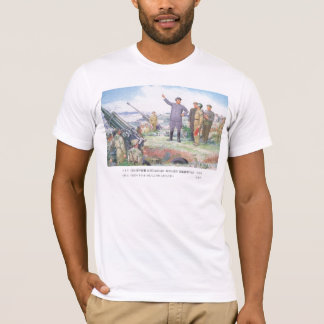 T-shirt Le cher Chef instruit les troupes.