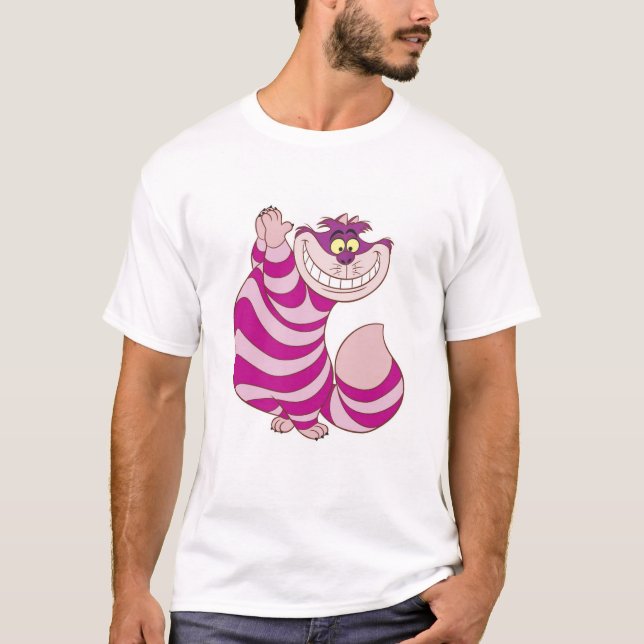 T-shirt Le Cheshire Cat Disney d'Alice au pays des merveil (Devant)