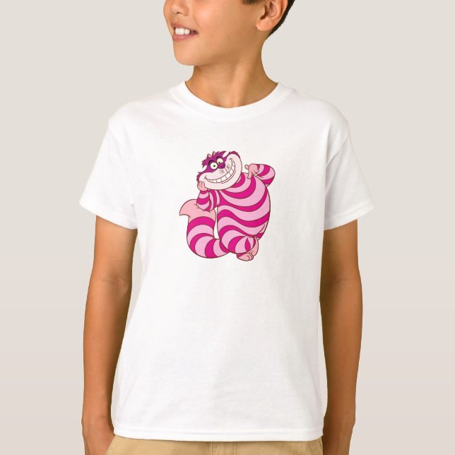 T-shirt Le Cheshire Cat Disney d'Alice au pays des merveil (Devant)