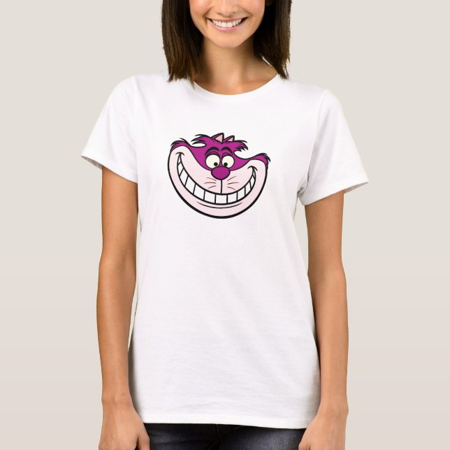 T-shirt Le Cheshire Cat Disney d'Alice au pays des merveil (Devant)