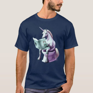 T-shirt Le cheval d'une couleur différente et cheval drôle
