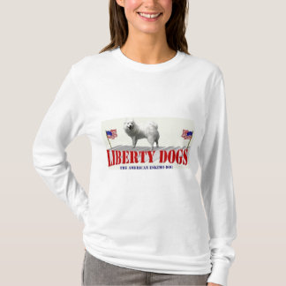 T-shirt Le chien esquimau américain