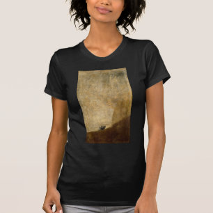 T-shirt Le chien (peintures noires) par Francisco Goya