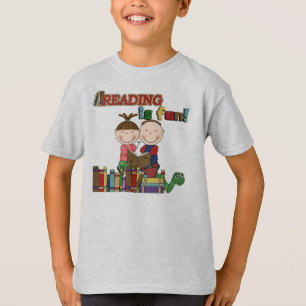 T-shirt Le chiffre lecture de bâton d'enfants est