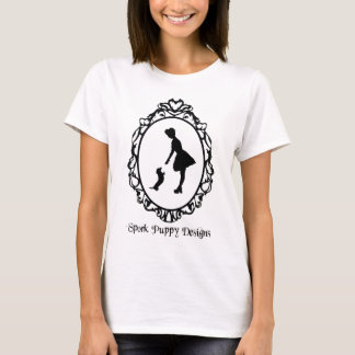 T-shirt Le chiot de Spork conçoit le logo