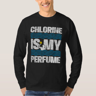 T-shirt Le chlore est mon parfum Joueur de water-polo Spo