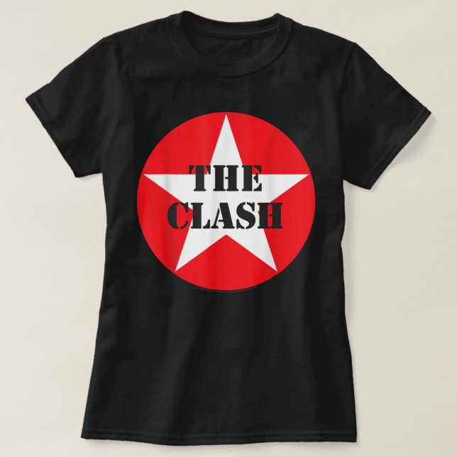 T-shirt Le choc - Cercle Star Olive (Design devant)