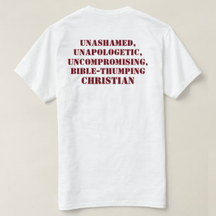 T-shirt Le CHRÉTIEN, un renversant de la Bible" Signes bi