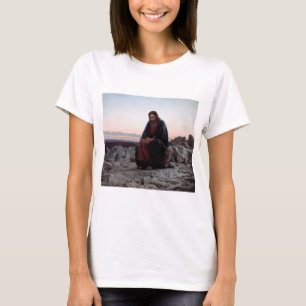 T-shirt Le Christ dans le désert, Ivan Kramskoi