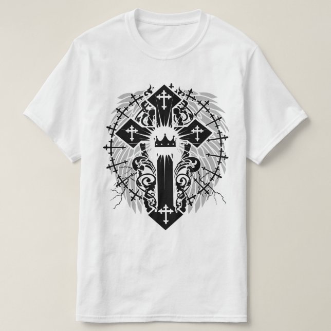 T-shirt Le Christ est notre Sauveur (Design devant)