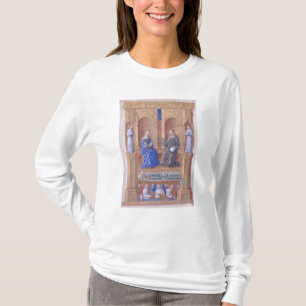 T-shirt Le Christ et Vierge Marie couronnée