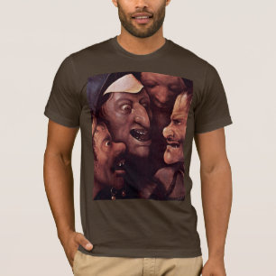 T-shirt Le Christ portant la croix. Par Hieronymu Bosch