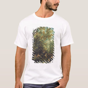 T-shirt Le Christ s'est occupé par les anges, c.1725-30
