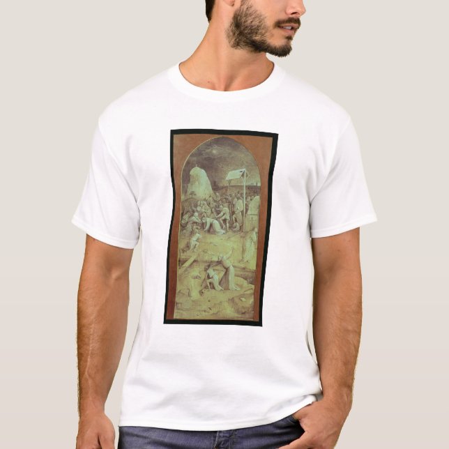 T-shirt Le Christ sur la route vers le calvaire (Devant)