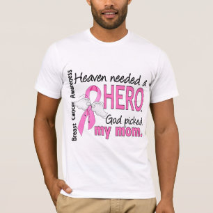 T-shirt Le ciel a eu besoin d'un cancer du sein de maman