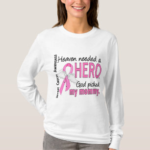 T-shirt Le ciel a eu besoin d'un cancer du sein de maman