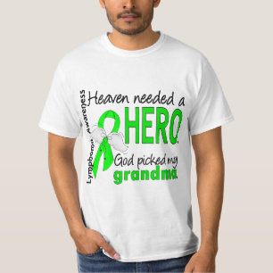 T-shirt Le ciel a eu besoin d'un lymphome de grand-maman