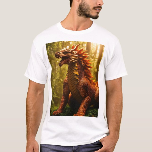 T-shirt Le ciel du dragon (Devant)