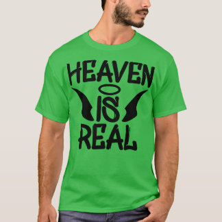 T-shirt Le ciel est réel