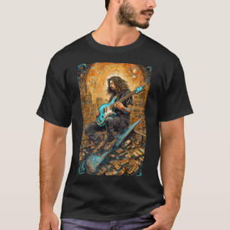 T-shirt Le Ciel Est Un Art De Quartier