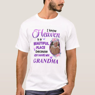 T-shirt Le Ciel Personnalisé Est Un Beau Mémorial De Lieu