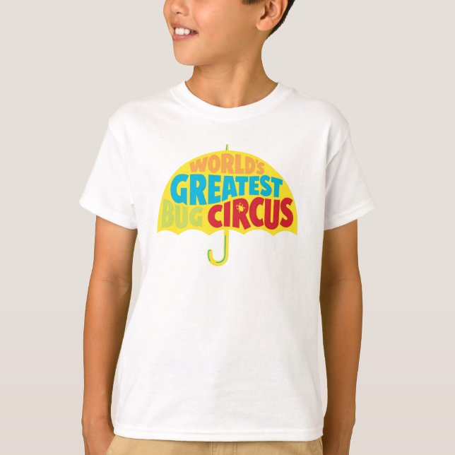 T-shirt Le Cirque de la vie de Disney Bug (Devant)