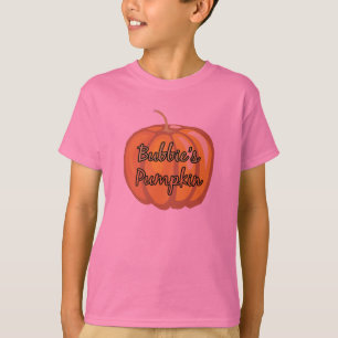 T-shirt Le citrouille de Bubbie