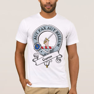 T-shirt Le clan de Gunn Badge