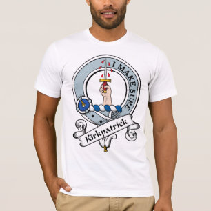 T-shirt Le clan de Kirkpatrick Badge