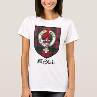 T-shirt Le clan de McNair Crest le tartan d'insigne