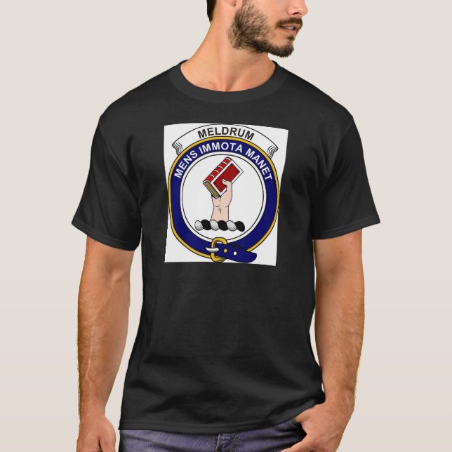 T-shirt Le clan de Meldrum Badge (Devant)