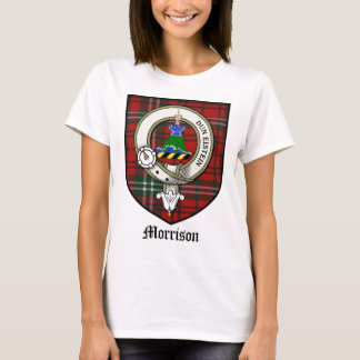T-shirt Le clan de Morrison Crest le tartan d'insigne