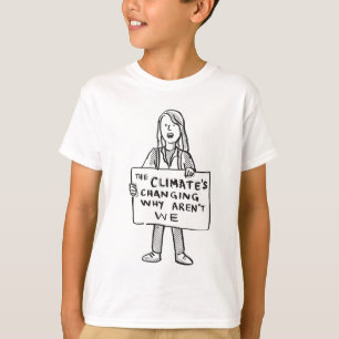 T-shirt Le climat change pourquoi nous ne sommes pas