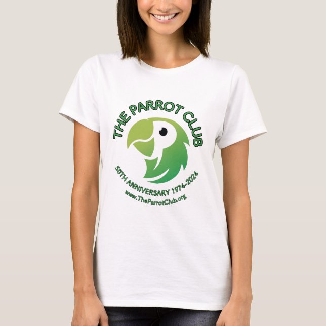 T-shirt Le Club des perroquets 50e anniversaire des femmes (Devant)