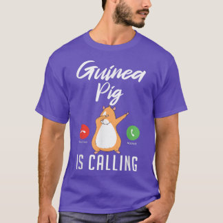 T-shirt Le cochon de Guinée mignonne appelle