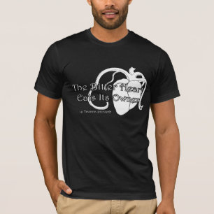 T-shirt Le coeur amer